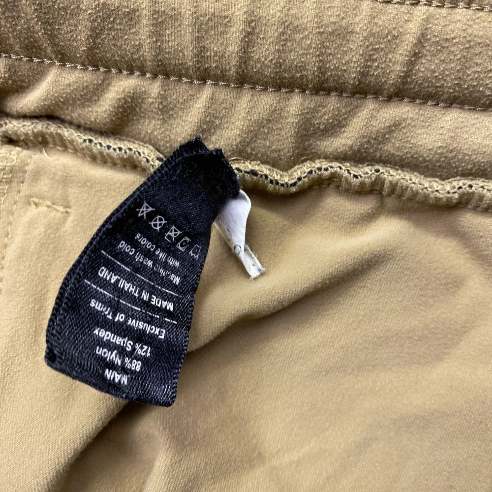 Public Rec All Day Every Day‎ Pant Mens Sz 42 Tan Khaki Stretch Tapered Grunge
